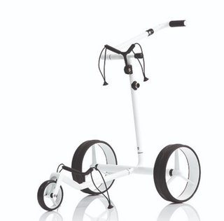 JuCad Carbon Travel Bianco SV 3.0 elektrischer Trolley, weiß