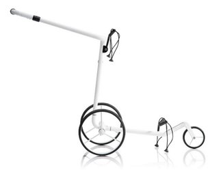 JuCad Carbon Travel Bianco SV 3.0 elektrischer Trolley, weiß