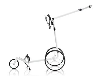 JuCad Carbon Travel Bianco SV 3.0 elektrischer Trolley, weiß