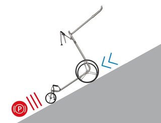 JuCad Carbon Travel Bianco SV 3.0 elektrischer Trolley, weiß