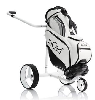 JuCad Carbon Travel Bianco SV 3.0 elektrischer Trolley, weiß