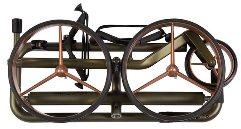 JuCad Carbon Verde Rosé 3.0  Elektrotrolley
