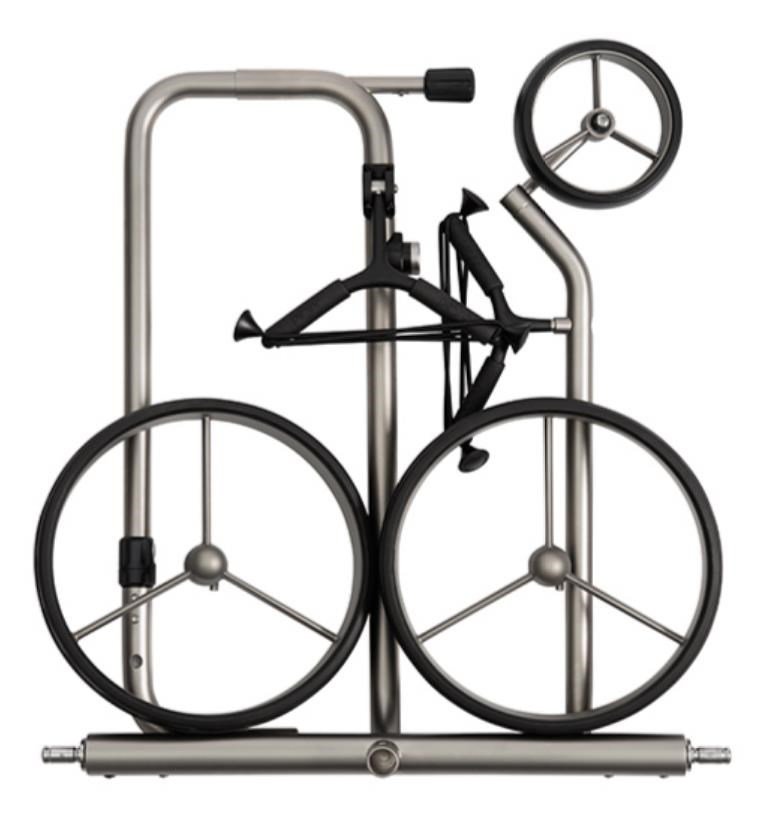 JuCad drive Stainless Steel 3.0 Elektro-Trolley, silber