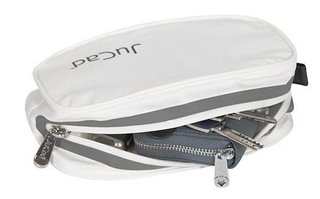 JuCad Anhängetasche Golfbag, wasserdicht, weiss