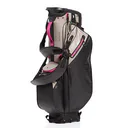 JuCad Bag 3in1 Pro Dry Cartbag, schwarz/grau/rosa