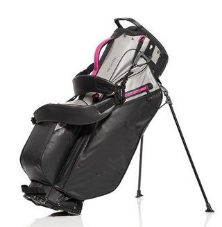 JuCad Bag 3in1 Pro Dry Cartbag, schwarz/grau/rosa