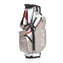 JuCad Bag 3in1 Pro Dry Cartbag, weiss/grau/rot