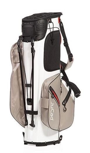 JuCad Bag 3in1 Pro Dry Cartbag, weiss/grau/rot