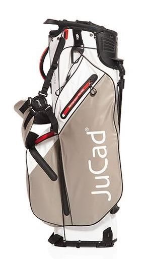 JuCad Bag 3in1 Pro Dry Cartbag, weiss/grau/rot