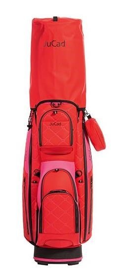 JuCad First Class Cartbag, rot/rosa
