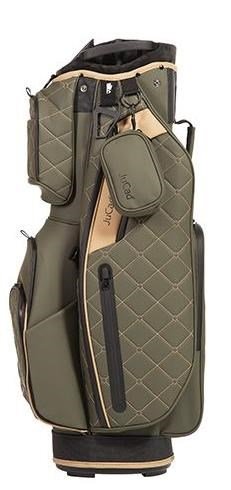 JuCad First Class Cartbag, dark green/beige