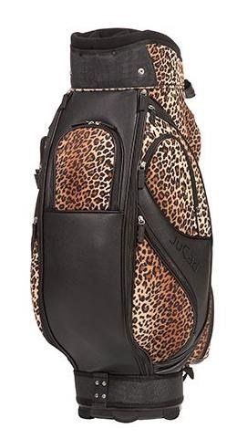 JuCad Sportine Cartbag, schwarz/leopard