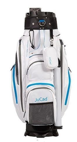 JuCad Manager Waterstop Cartbag, weiss/grau