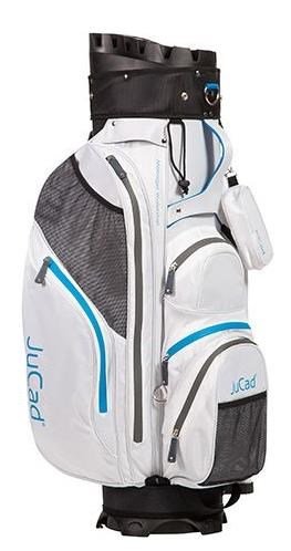 JuCad Manager Waterstop Cartbag, weiss/grau