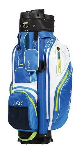 JuCad Manager Waterstop Cartbag, blau/weiss