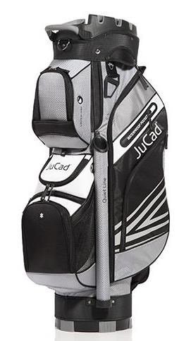 JuCad Quiet Line Cartbag, schwarz/grau/weiss