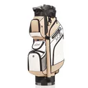 JuCad Quiet Line Cartbag, khaki/weiss