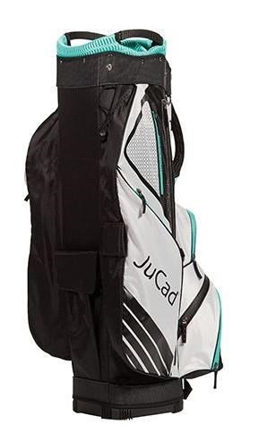 JuCad Sportine Cartbag, schwarz/grau/turquoise