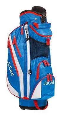 JuCad Functional Junior Cartbag, blau/weiss/rot