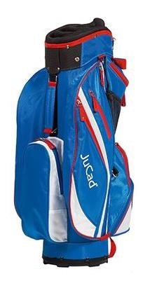 JuCad Functional Junior Cartbag, blau/weiss/rot