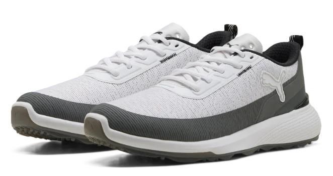 Puma Gruve Sport Herren Golfschuhe, weiss/grau