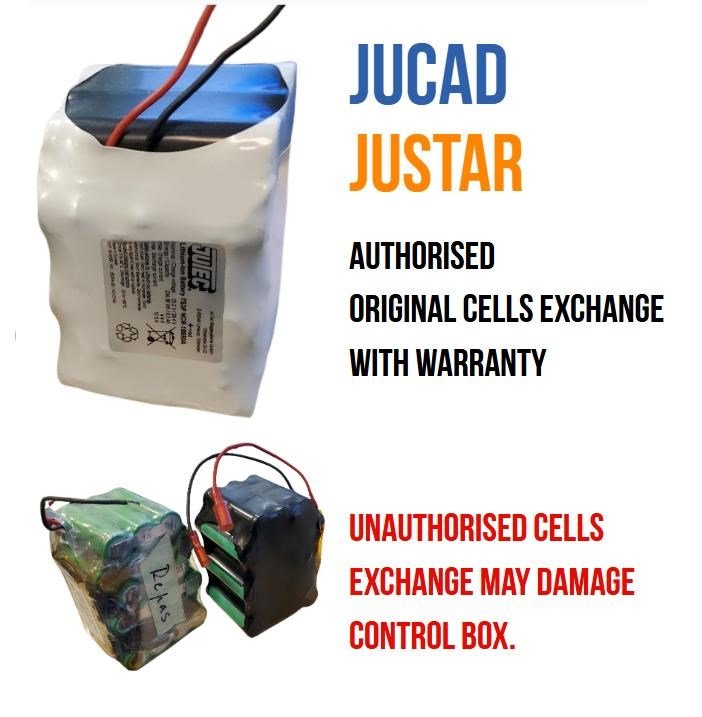 JuStar Akkuwechsel