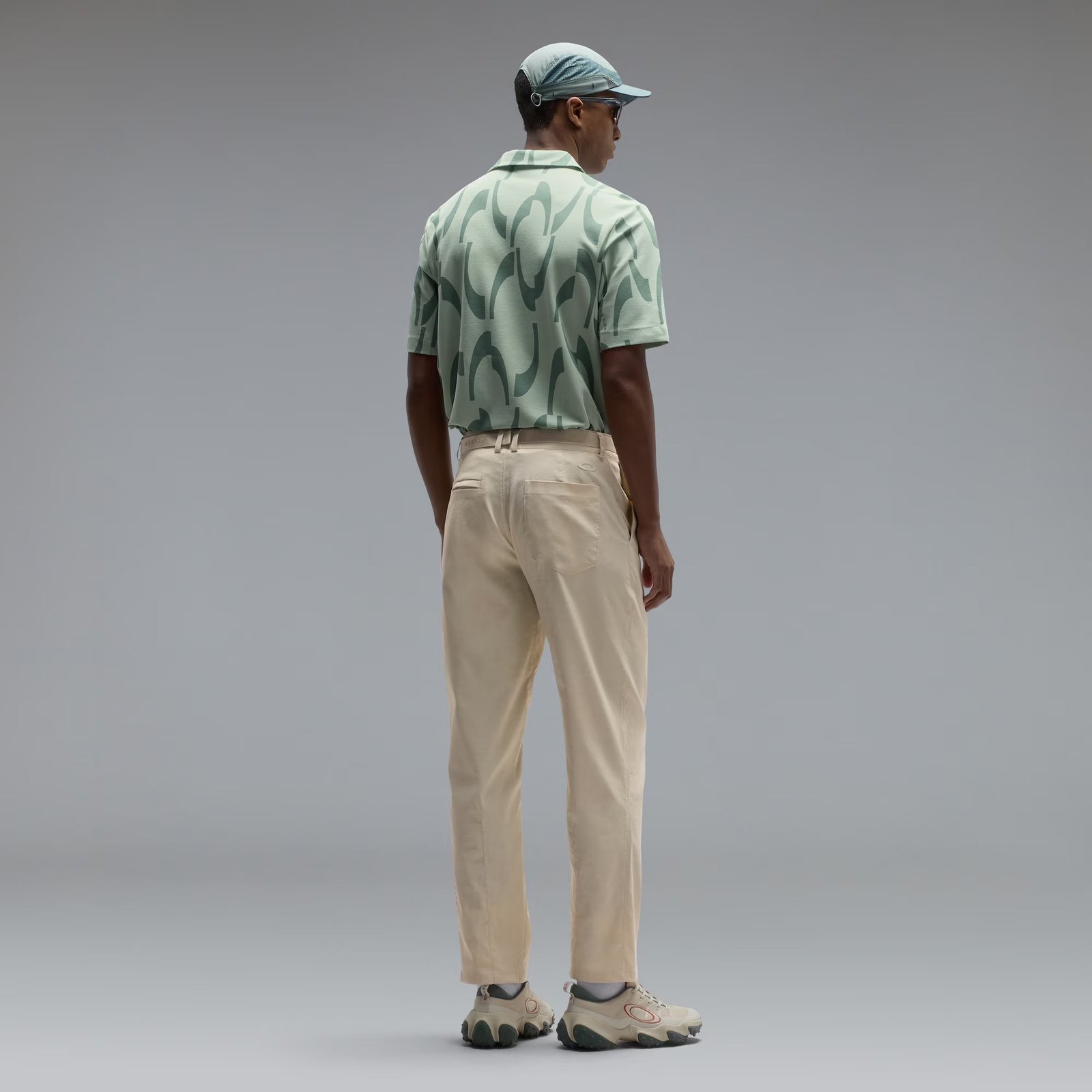 Oakley Tile O Herren Poloshirt, faded green