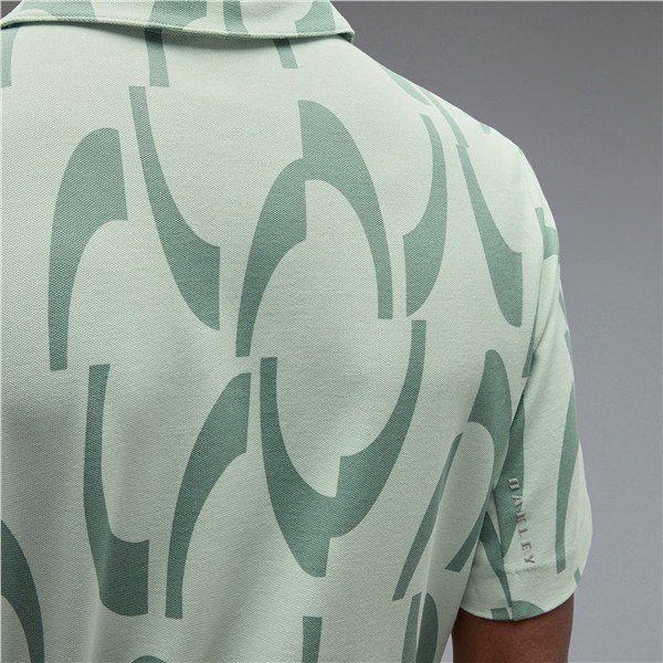 Oakley Tile O Herren Poloshirt, faded green