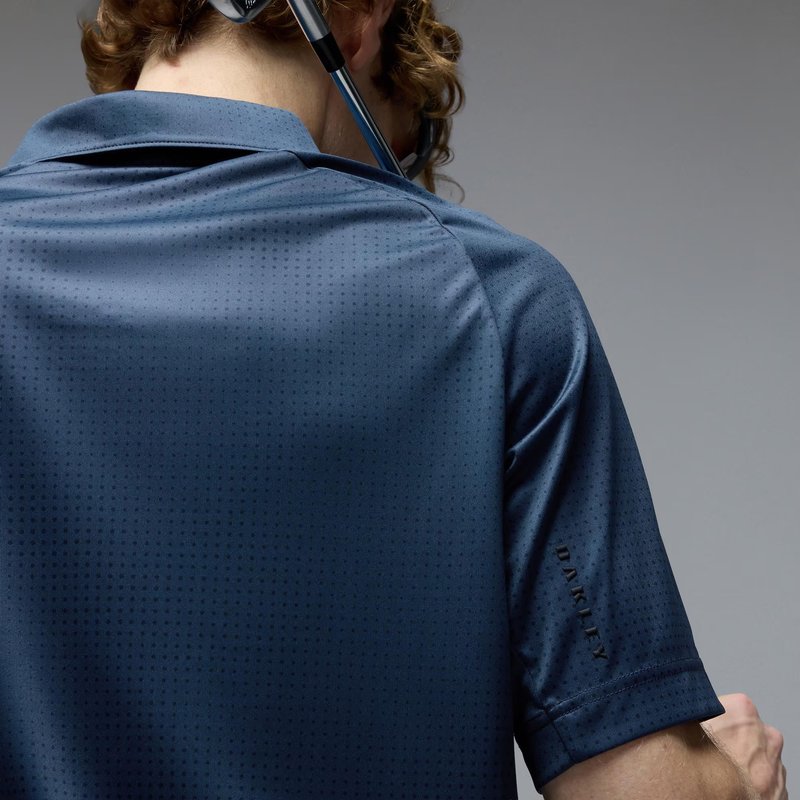 Oakley C1 Overcast Herren Poloshirt, abyss