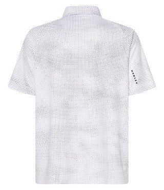 Oakley C1 Overcast Herren Poloshirt, weiss