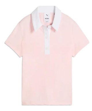 Puma X Mumu Crest Damen Poloshirt, rose blossom