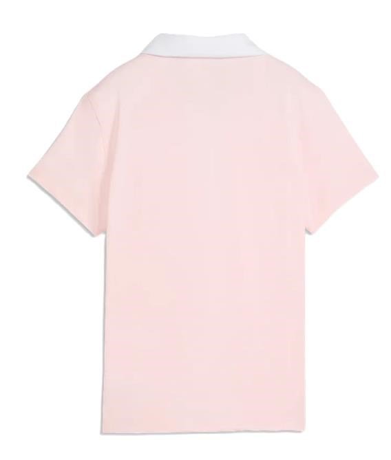 Puma X Mumu Crest Damen Poloshirt, rose blossom