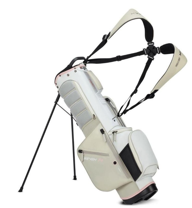 Big Max Aqua Seven H Standbag, white off/white/pink