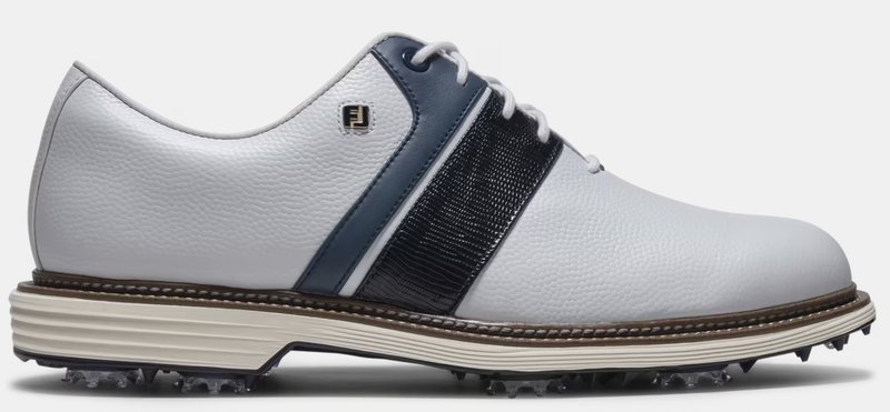 FootJoy Premiere Series Packard Herren Golfschuhe, weiss/blau