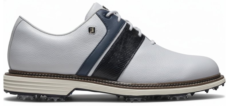 FootJoy Premiere Series Packard Herren Golfschuhe, weiss/blau