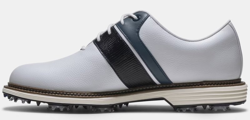 FootJoy Premiere Series Packard Herren Golfschuhe, weiss/blau