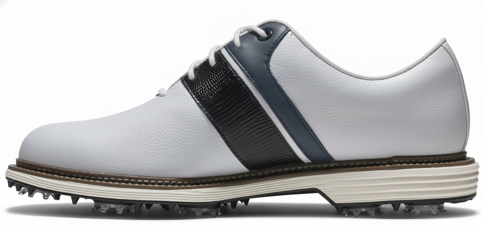 FootJoy Premiere Series Packard Herren Golfschuhe, weiss/blau