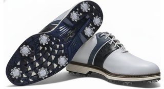 FootJoy Premiere Series Packard Herren Golfschuhe, weiss/blau