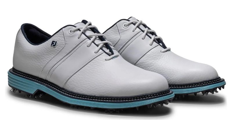 FootJoy Premiere Series Packard Herren Golfschuhe, weiss/blau