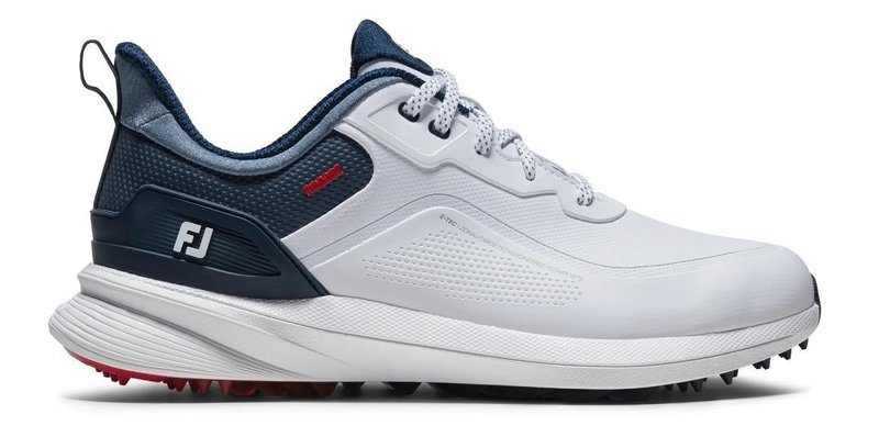 FootJoy Pro/SL Herren Golfschuhe, weiss/blau/rot