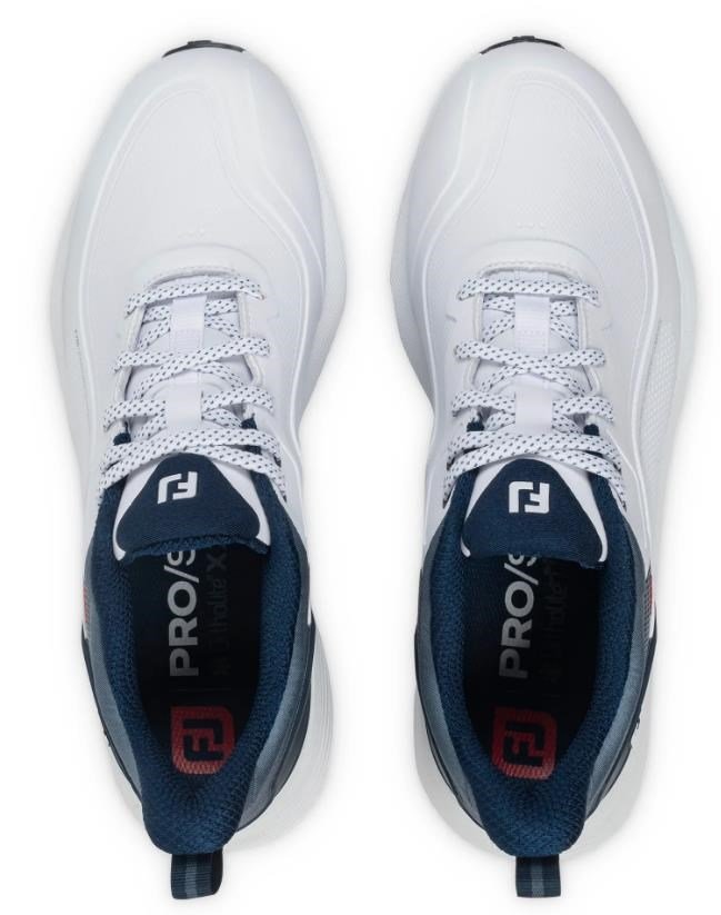 FootJoy Pro/SL Herren Golfschuhe, weiss/blau/rot
