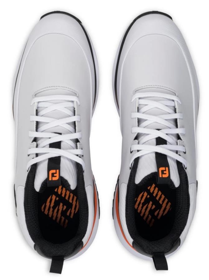 FootJoy Tour Rival Herren Golfschuhe, weiss/schwarz/orange