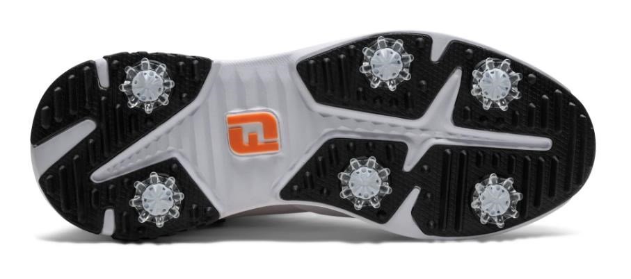 FootJoy Tour Rival Herren Golfschuhe, weiss/schwarz/orange