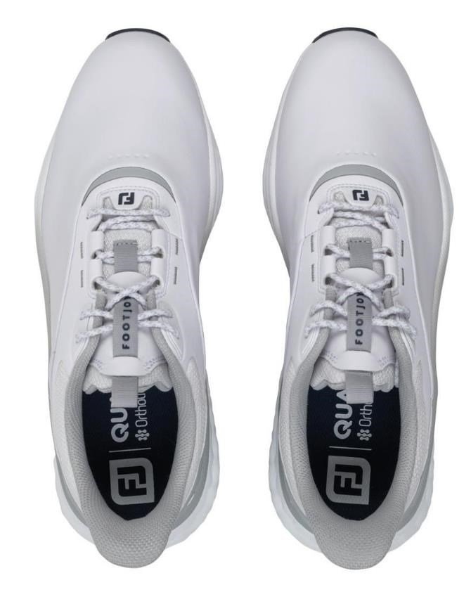 FootJoy Quantum Herren Golfschuhe, weiss/grau