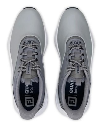FootJoy Quantum Herren Golfschuhe, grau/weiss