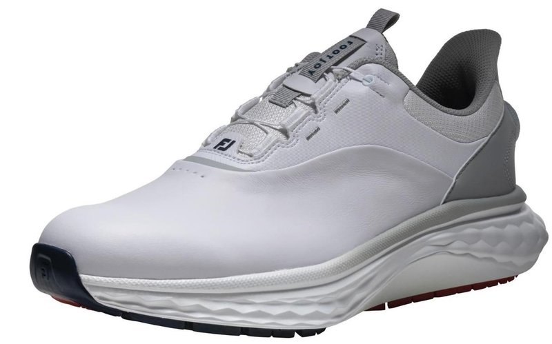 FootJoy Quantum BOA Herren Golfschuhe, weiss/grau