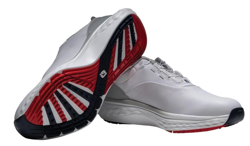 FootJoy Quantum BOA Herren Golfschuhe, weiss/grau