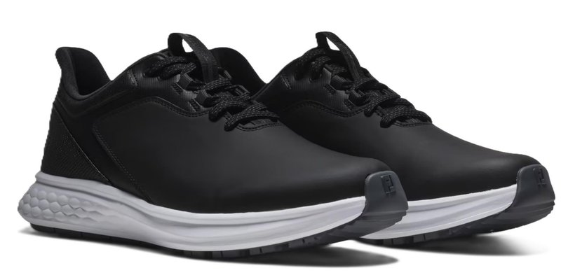 FootJoy Pulse Herren Golfschuhe, schwarz/weiss