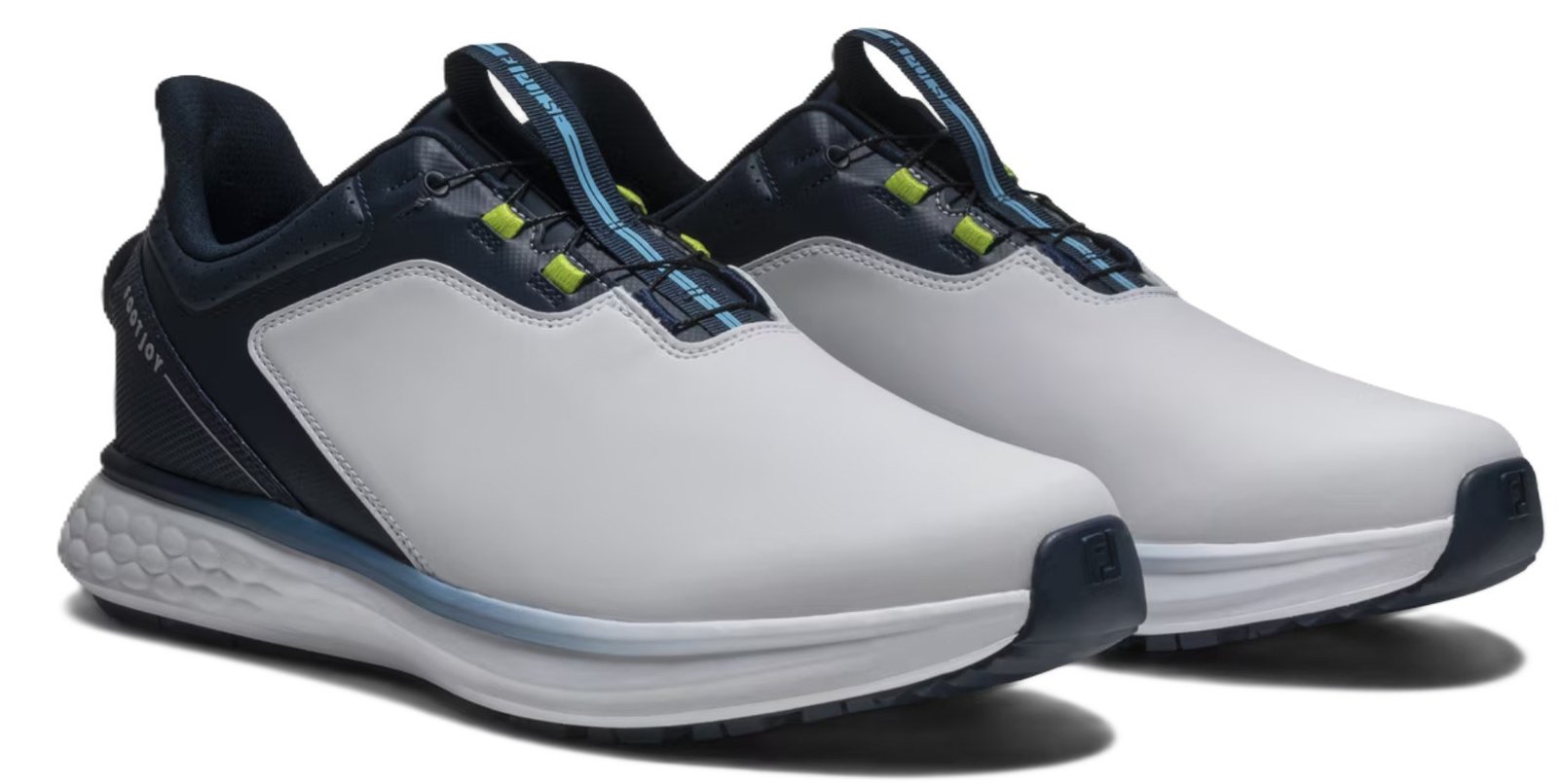 FootJoy Pulse BOA Herren Golfschuhe, weiss/dunkelblau