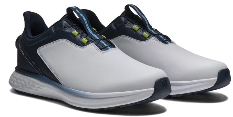 FootJoy Pulse BOA Herren Golfschuhe, weiss/dunkelblau